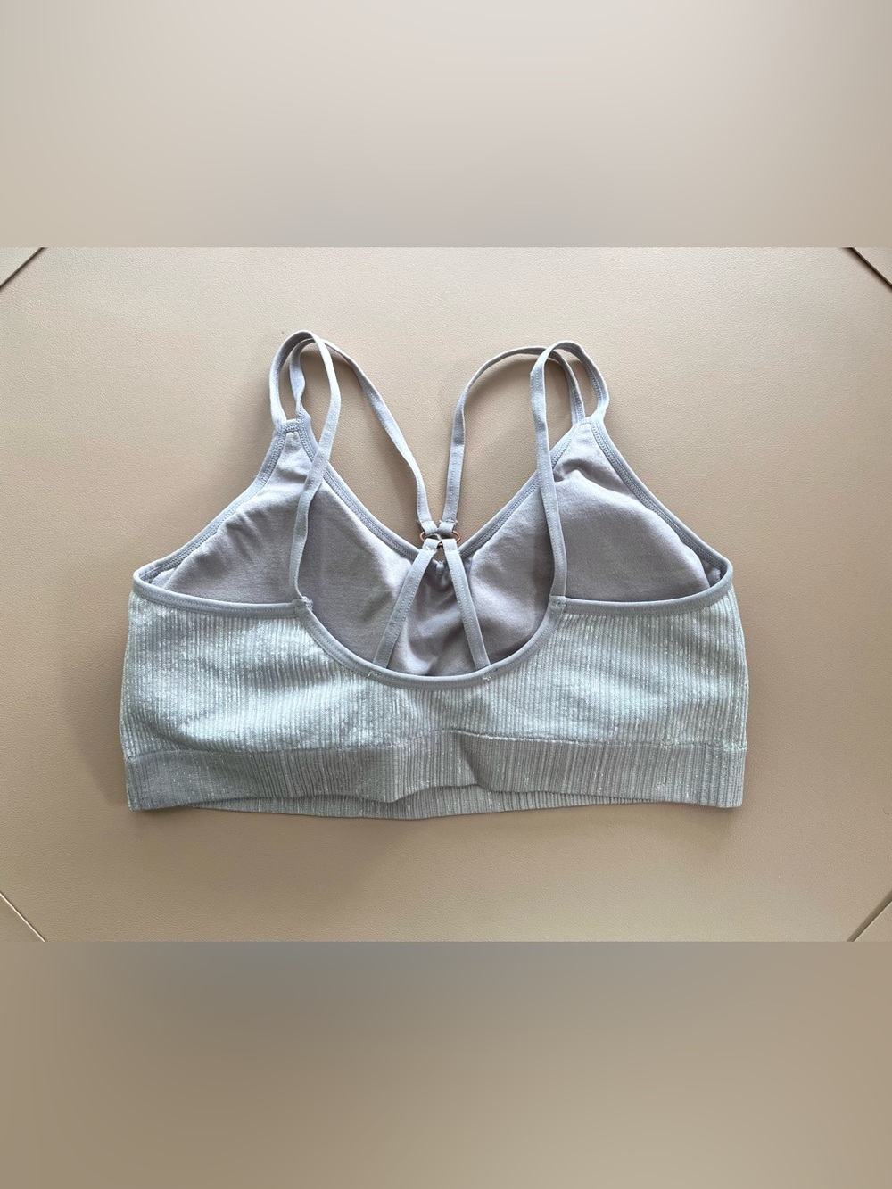 Danskin Intimates Seamless Ribbed Lounge Bra - Picture 3 of 4